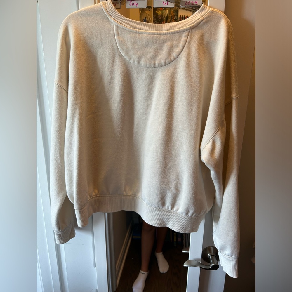 Cream Universal Threads Sweatshirt - Picture 2 of 5